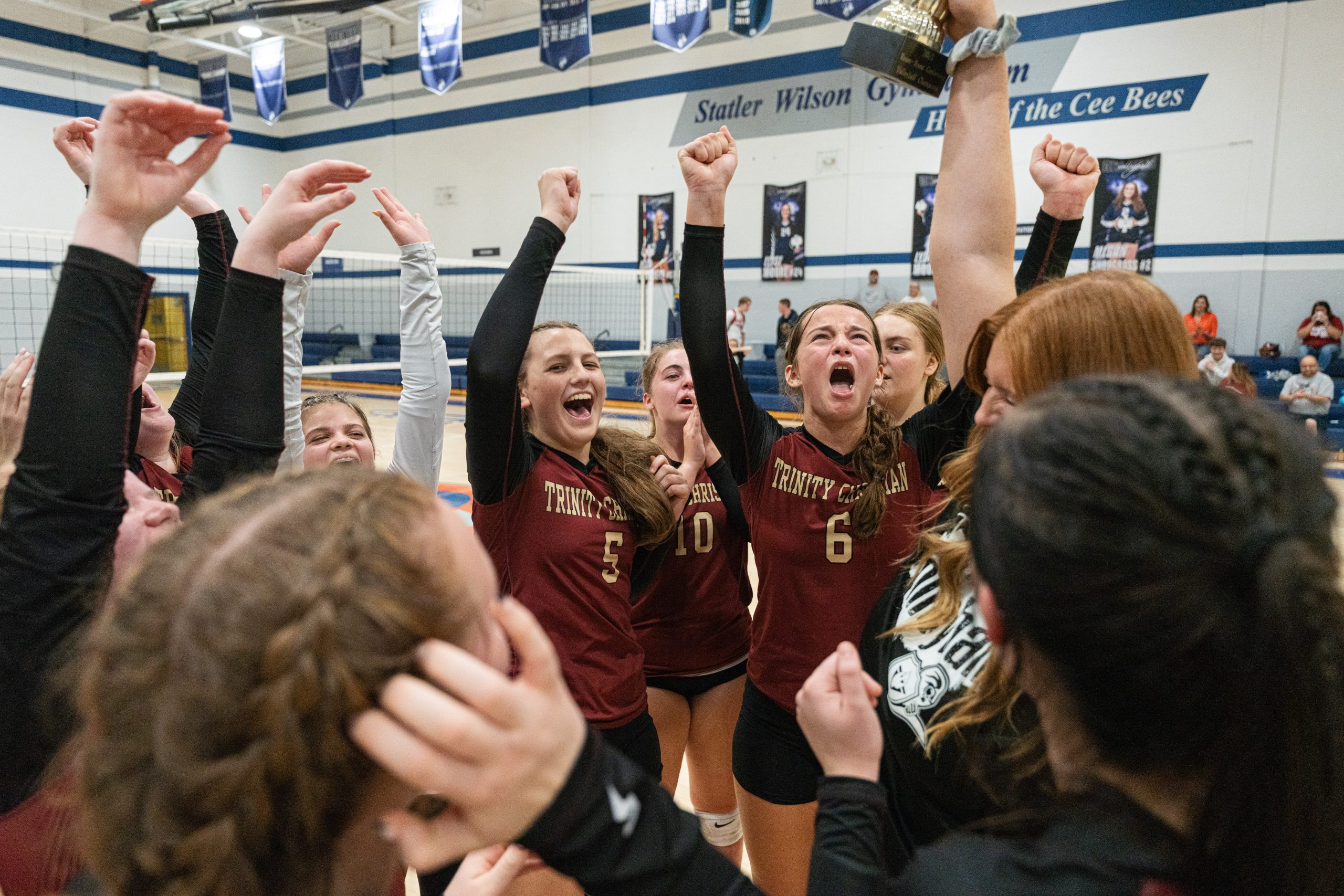 Trinity Christian captures Mason-Dixon tournament title by defeating C-B in 5 sets
